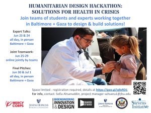 Humanitarian Design Hackathon @ Johns Hopkins University