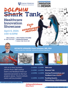 2024 Dolphin Tank Healthcare Innovation Showcase @ Hodson Hall, Room 210