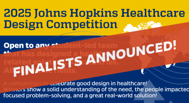 Meet the finalists for the 2025 Johns Hopkins Healthcare Design Competition!