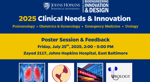 Join us for the 2025 Clinical Needs & Innovation Poster Session