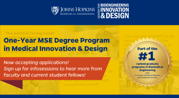 CBID 1 Year MSE Program Live Infosessions